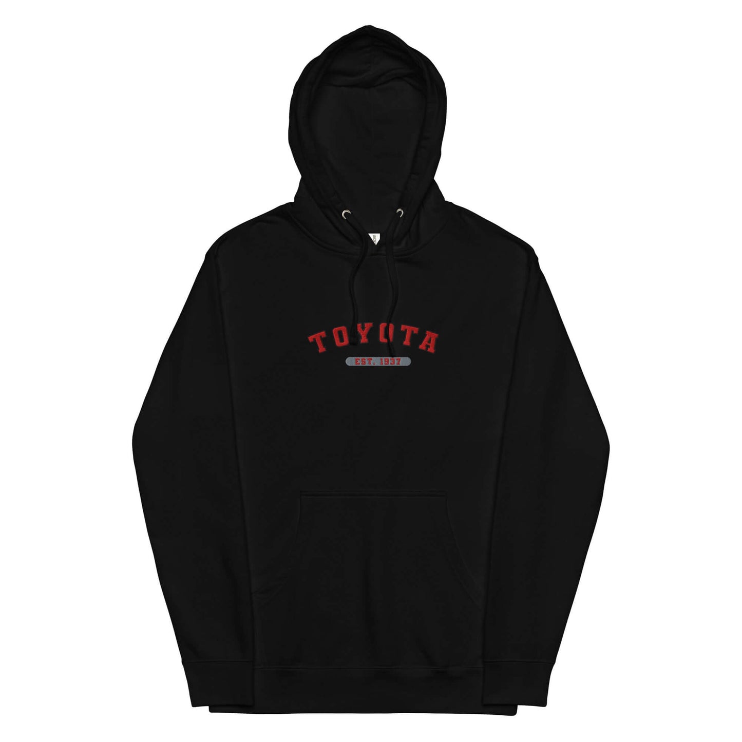 Embroidered Toyota Varsity style midweight Hoodie Supra GR