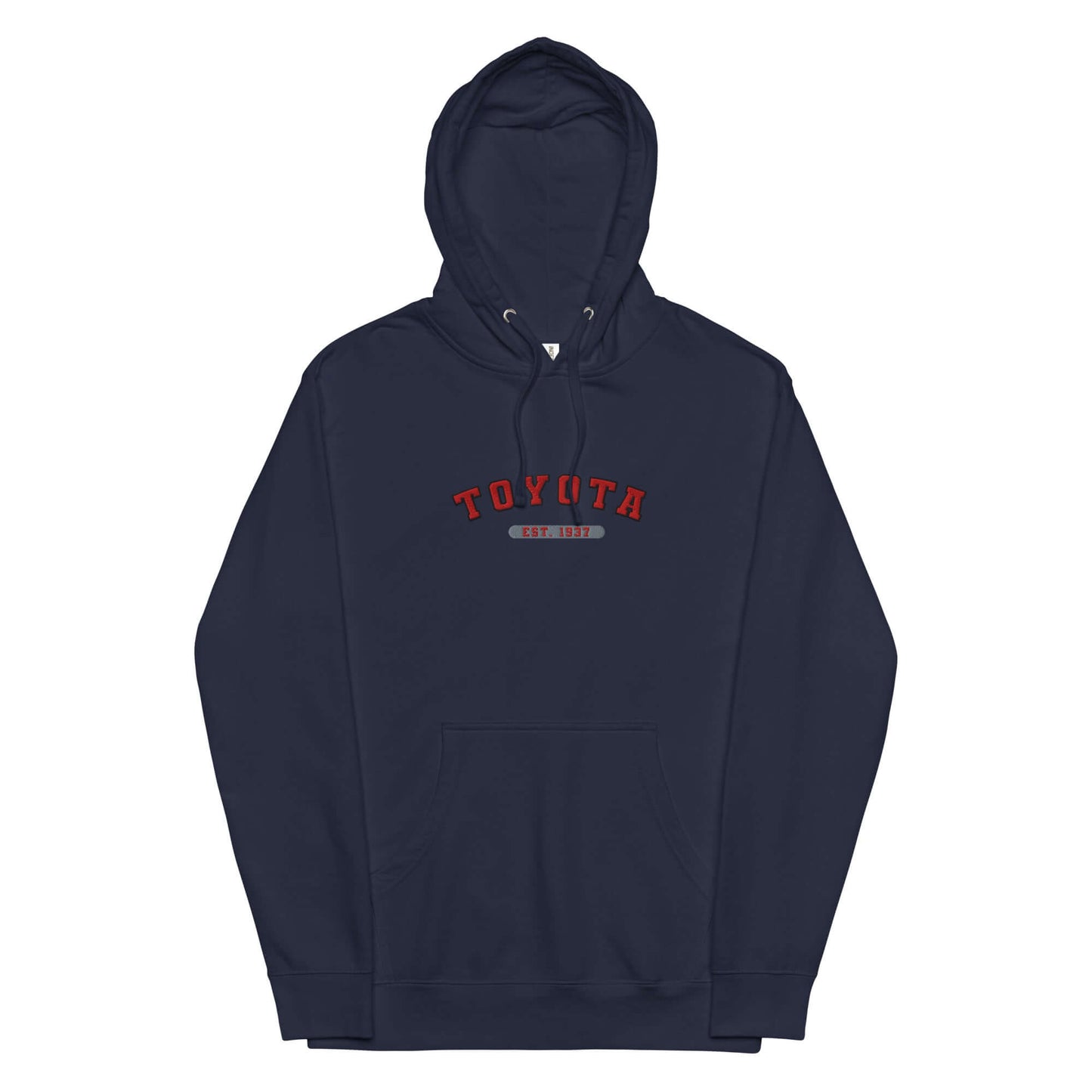 Embroidered Toyota Varsity style midweight Hoodie Supra GR