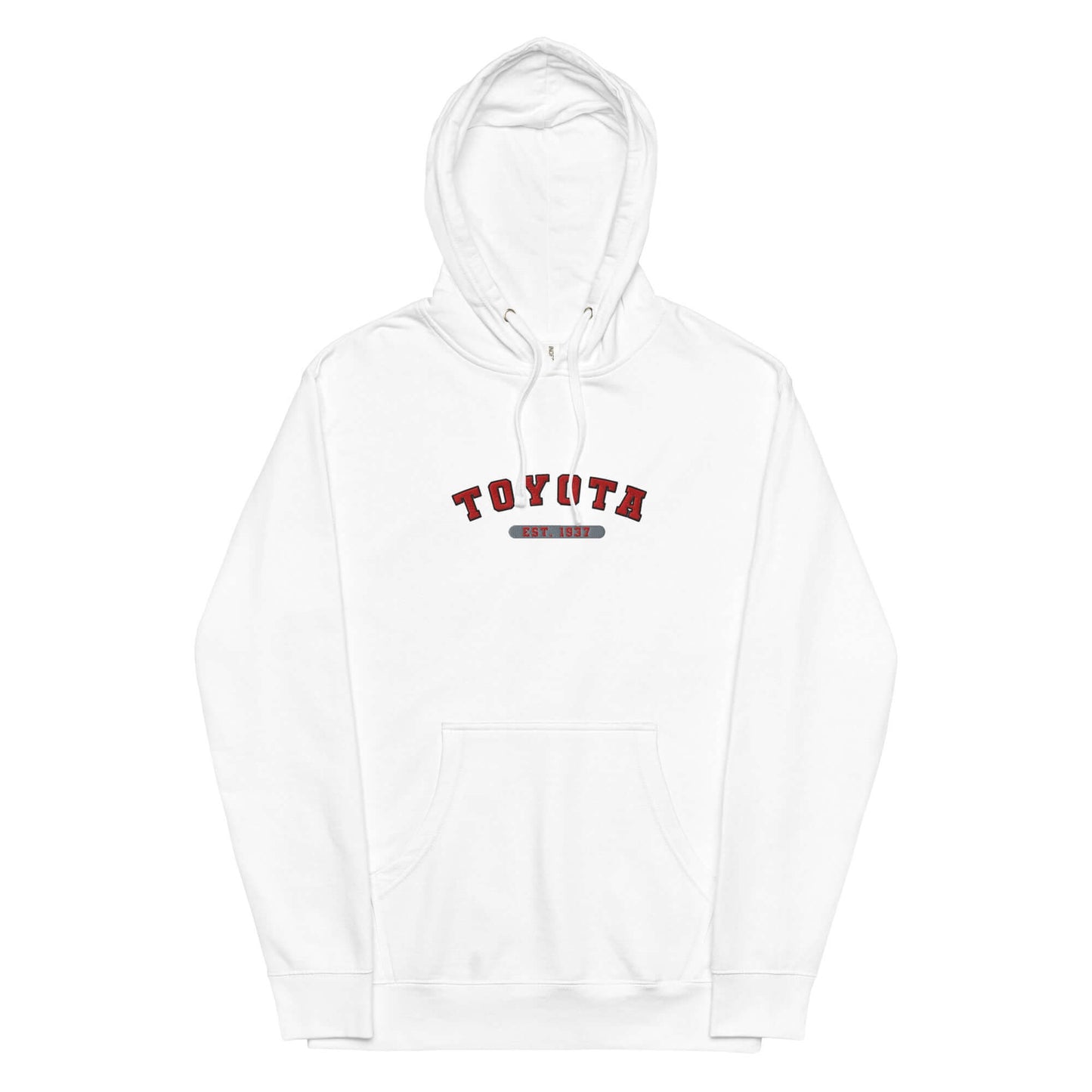 Embroidered Toyota Varsity style midweight Hoodie Supra GR