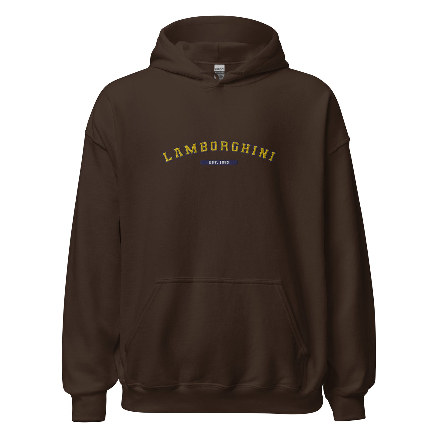 Embroidered Lamborghini Varsity Hoodie