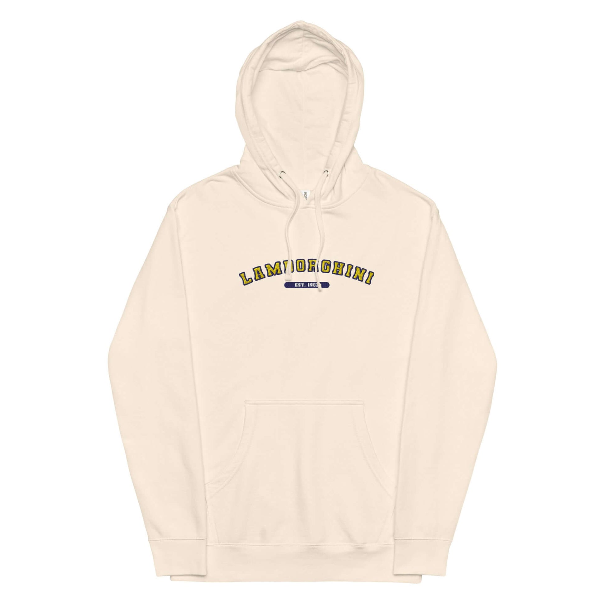 Embroidered Lamborghini Varsity style midweight Hoodie SVJ Huracan 