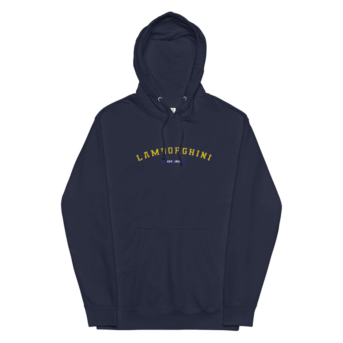 Embroidered Lamborghini Varsity style midweight Hoodie SVJ Huracan 