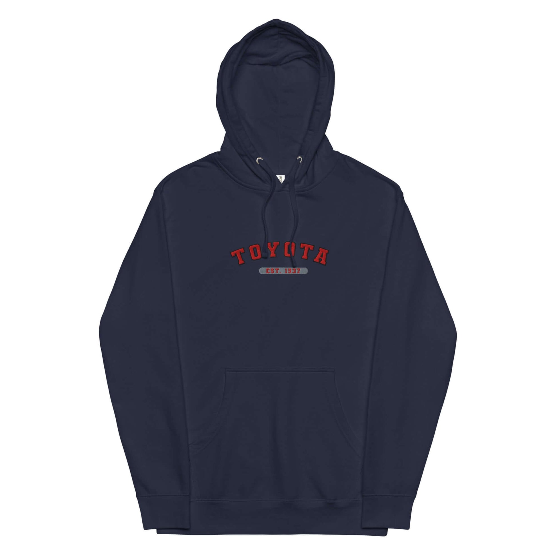 Embroidered Toyota Varsity style midweight Hoodie Supra GR