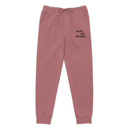 Premium "Built, not bought." Embroidered Sweatpants