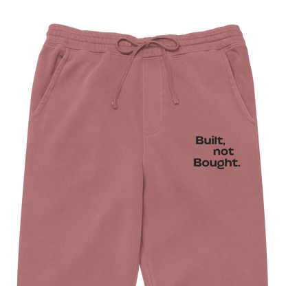 Premium "Built, not bought." Embroidered Sweatpants