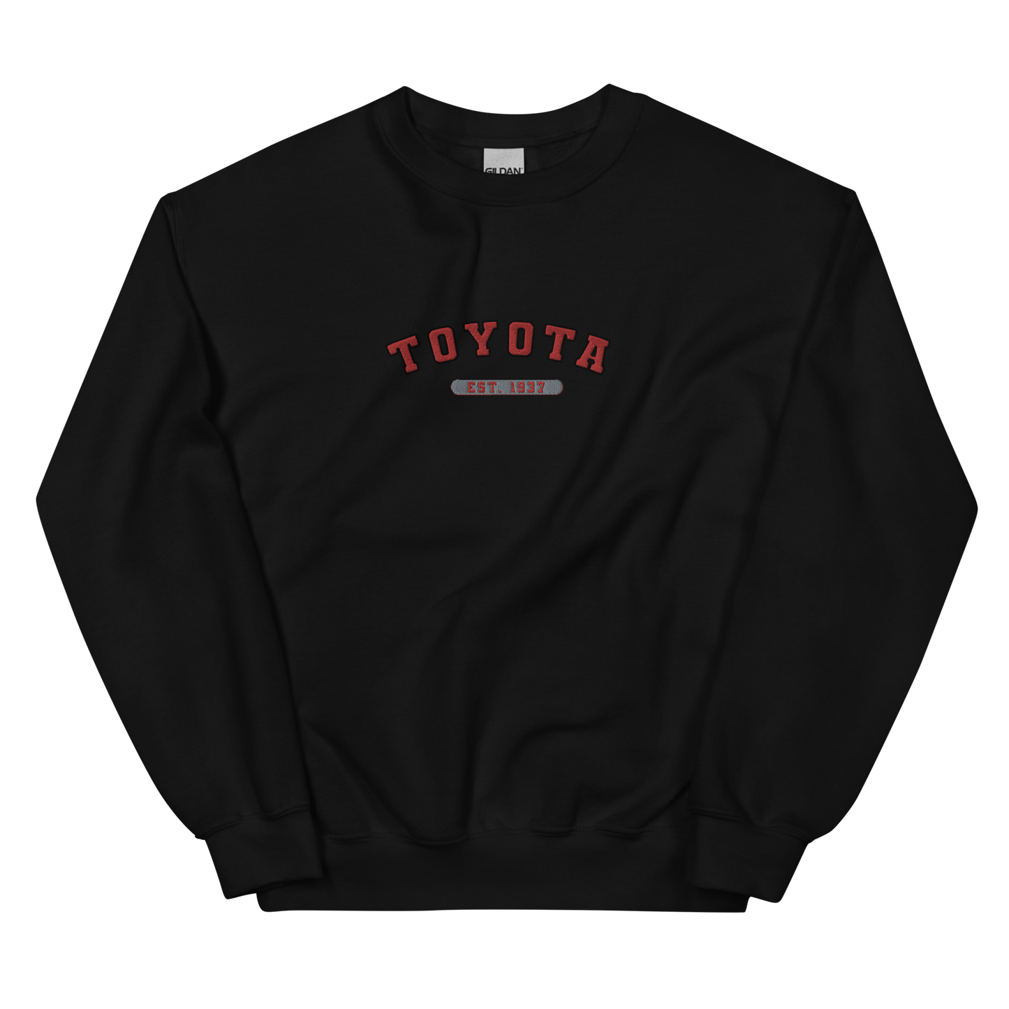 Embroidered Toyota Varsity Sweatshirt