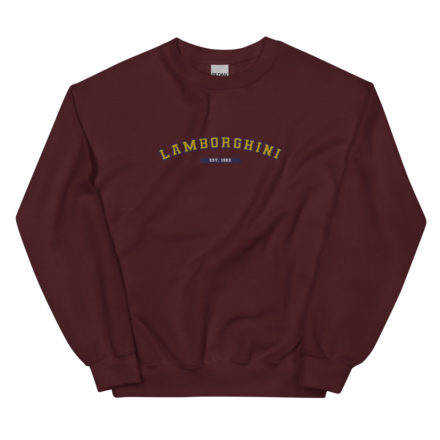 Embroidered Lamborghini Varsity Sweatshirt