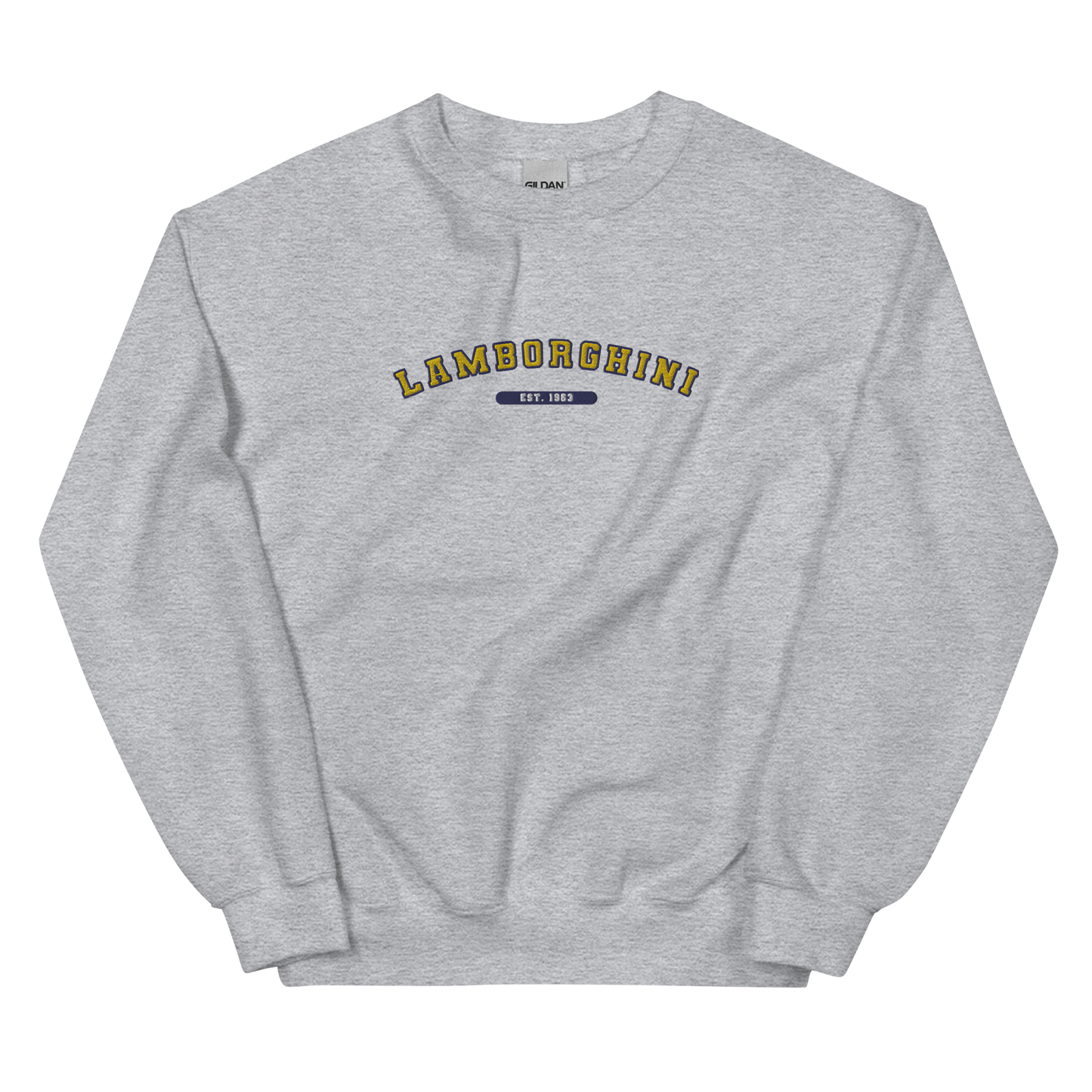 Embroidered Lamborghini Varsity Sweatshirt