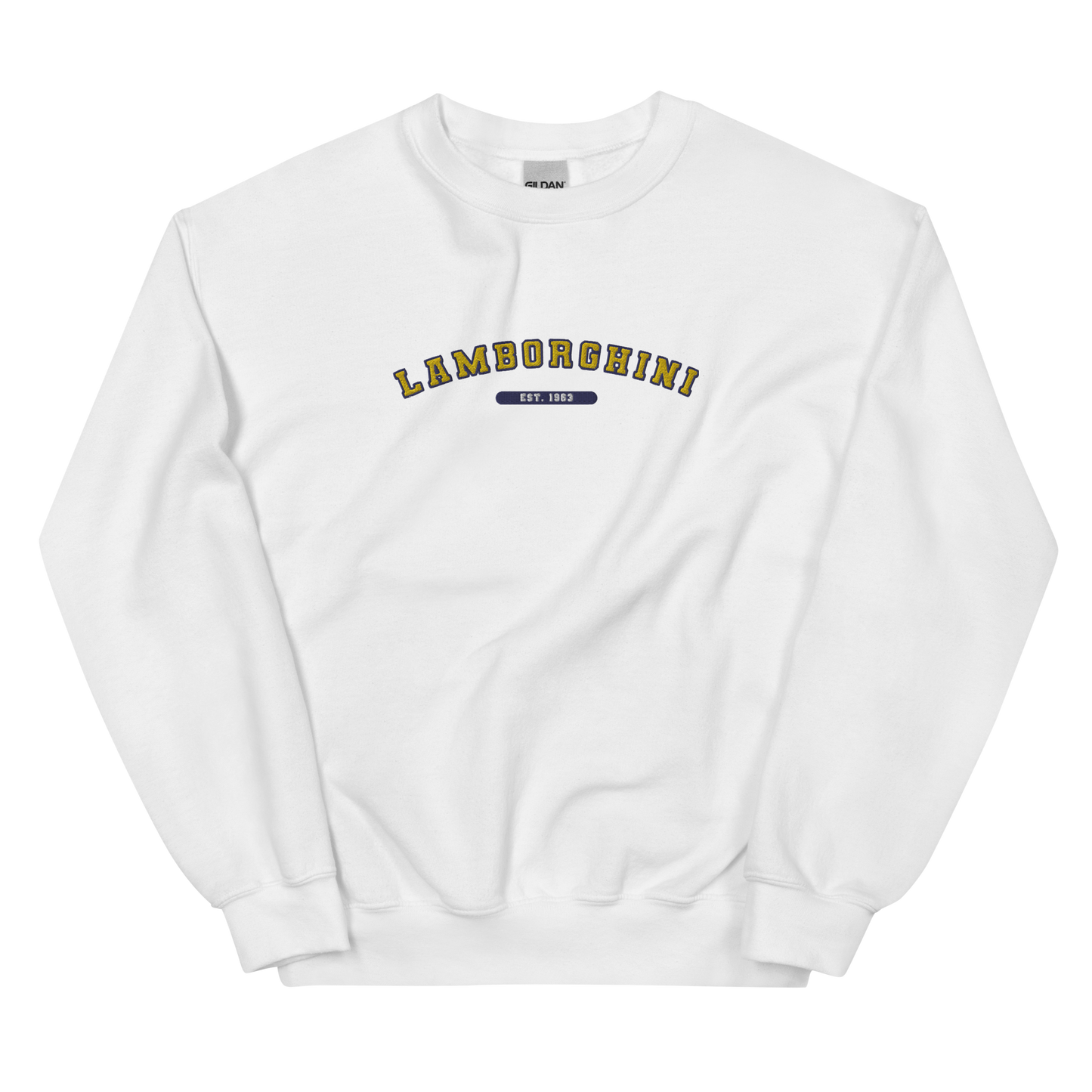 Embroidered Lamborghini Varsity Sweatshirt