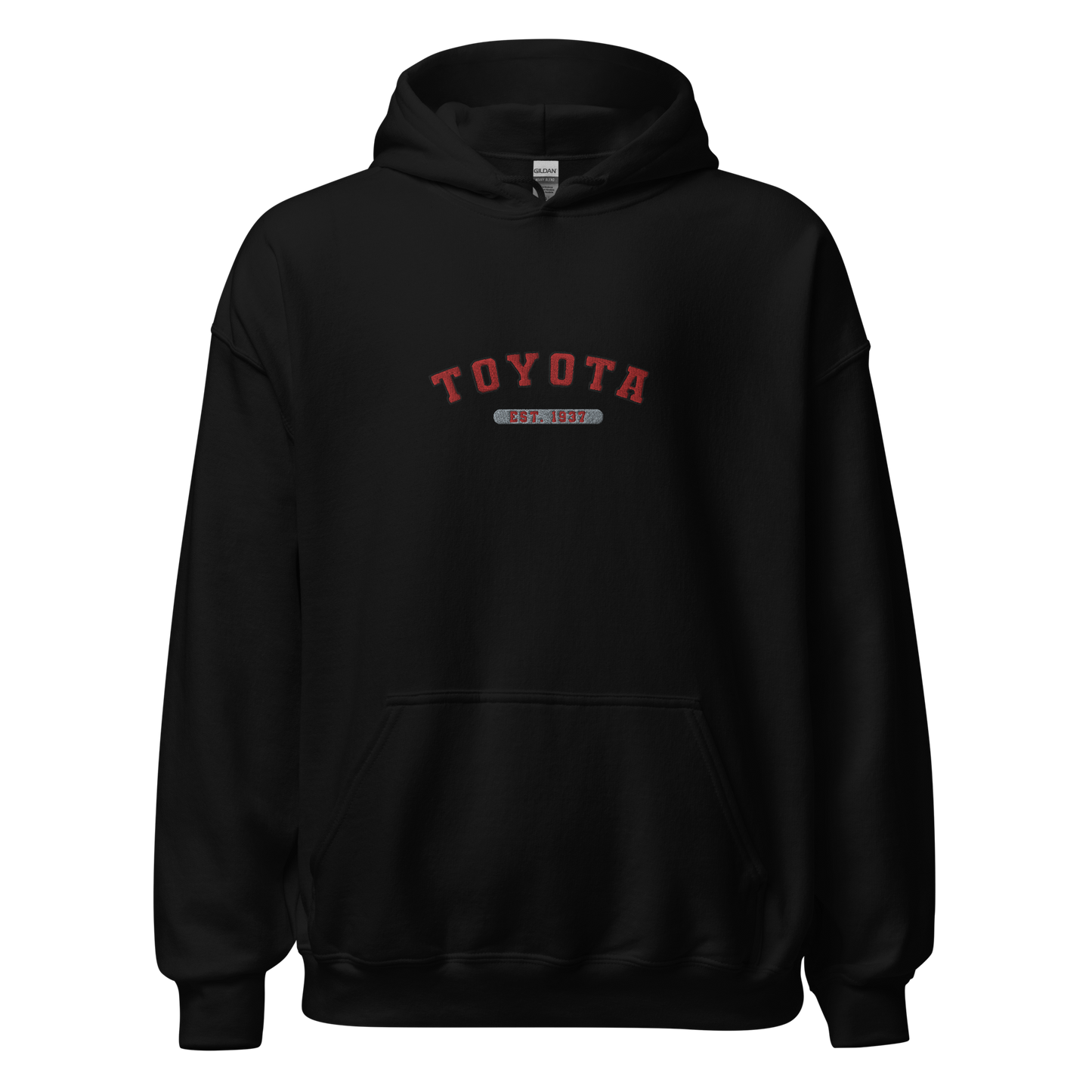 Embroidered Toyota Varsity Hoodie