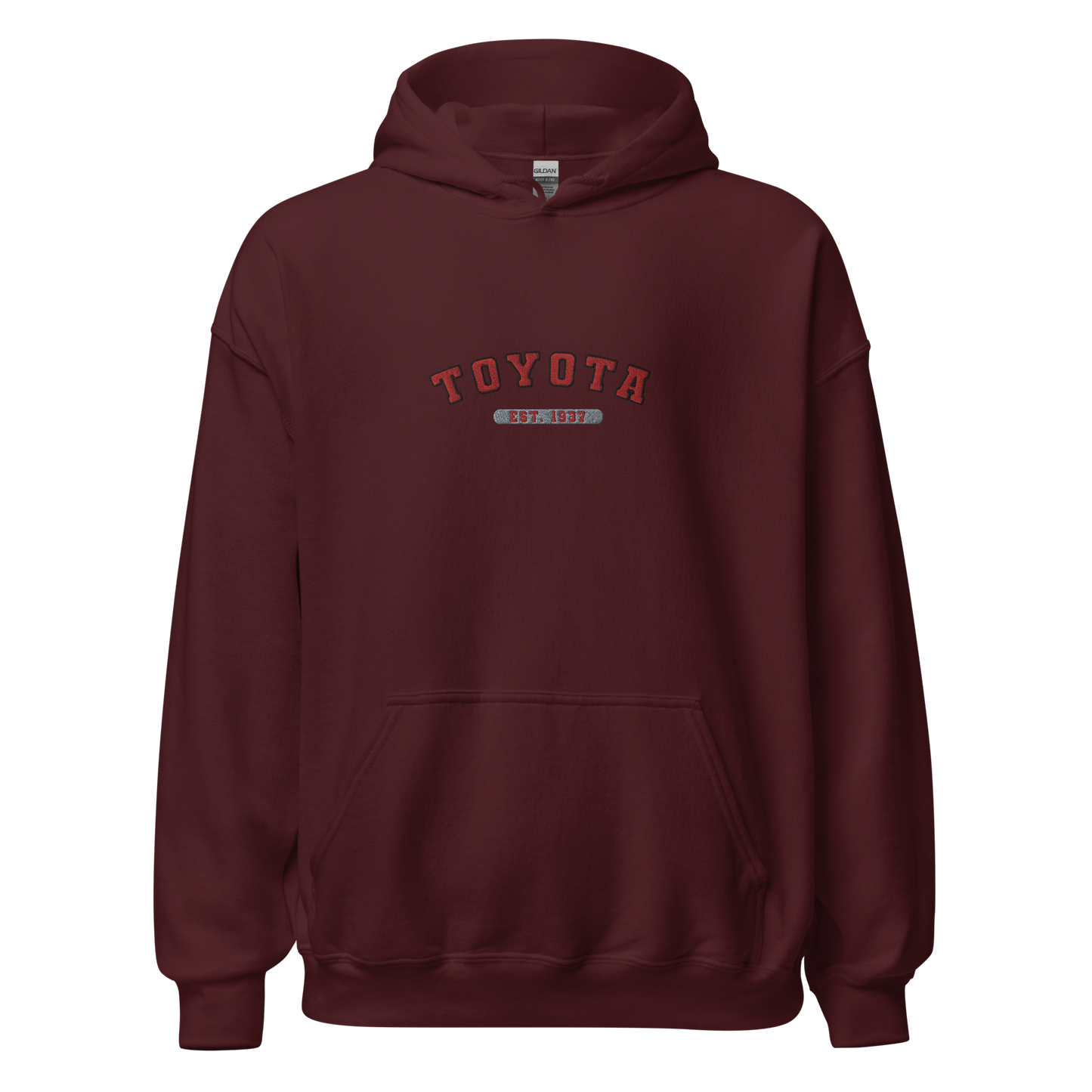 Embroidered Toyota Varsity Hoodie