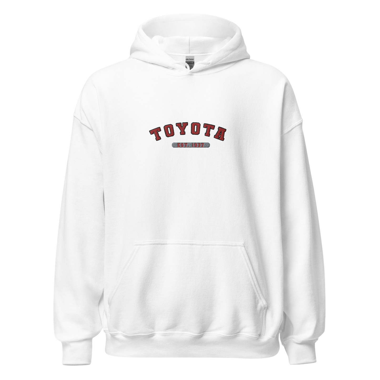 Embroidered Toyota Varsity Hoodie